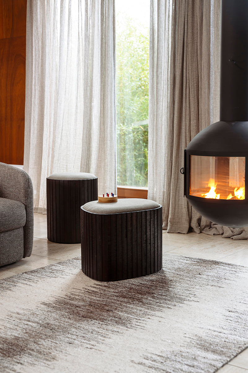 Bay High Storage Pouf - WOO .Design