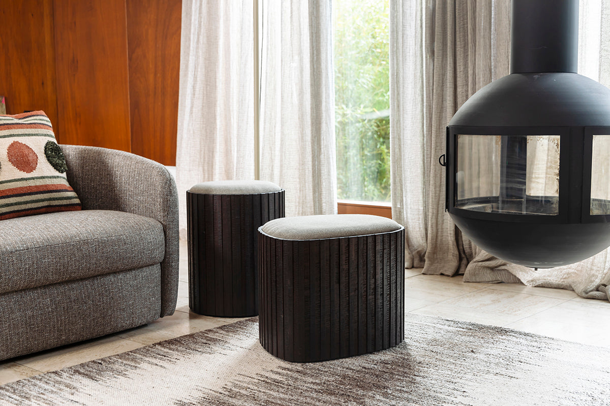 Bay Low Storage Pouf - WOO .Design
