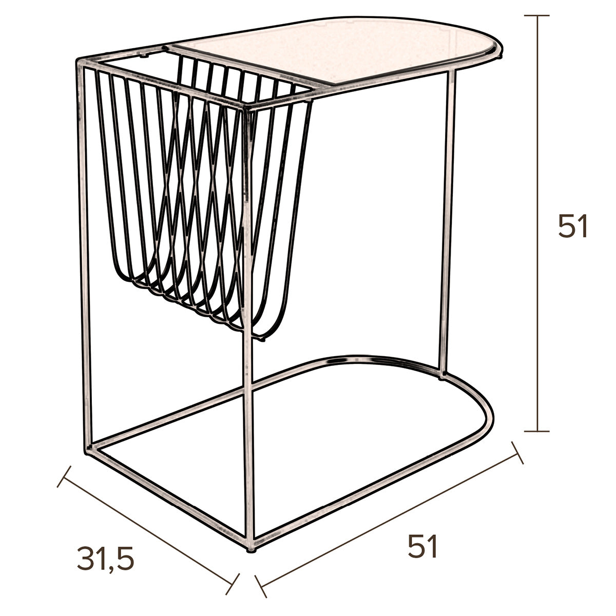 Eileen Side Table