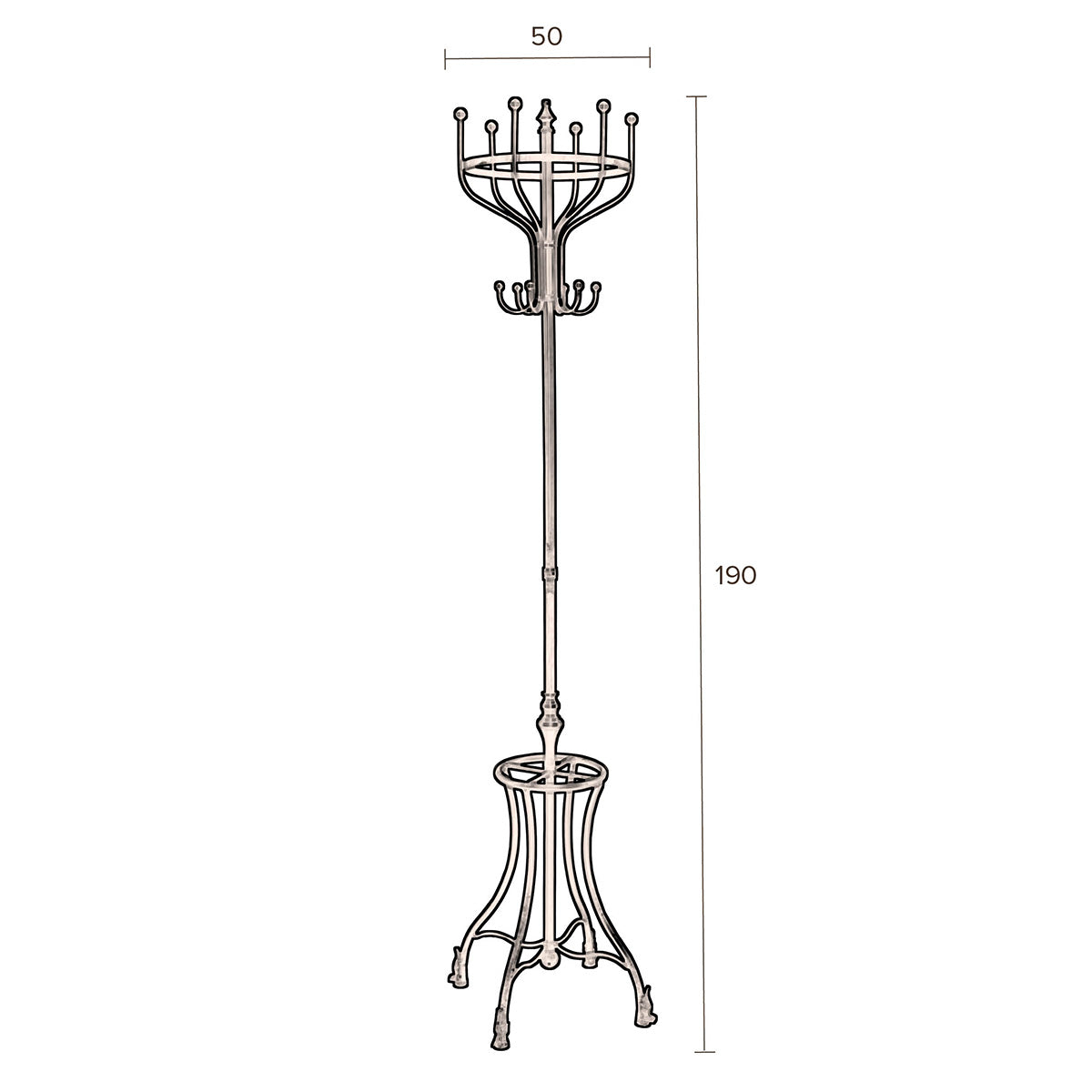 Flavi Coat Rack (Outlet)