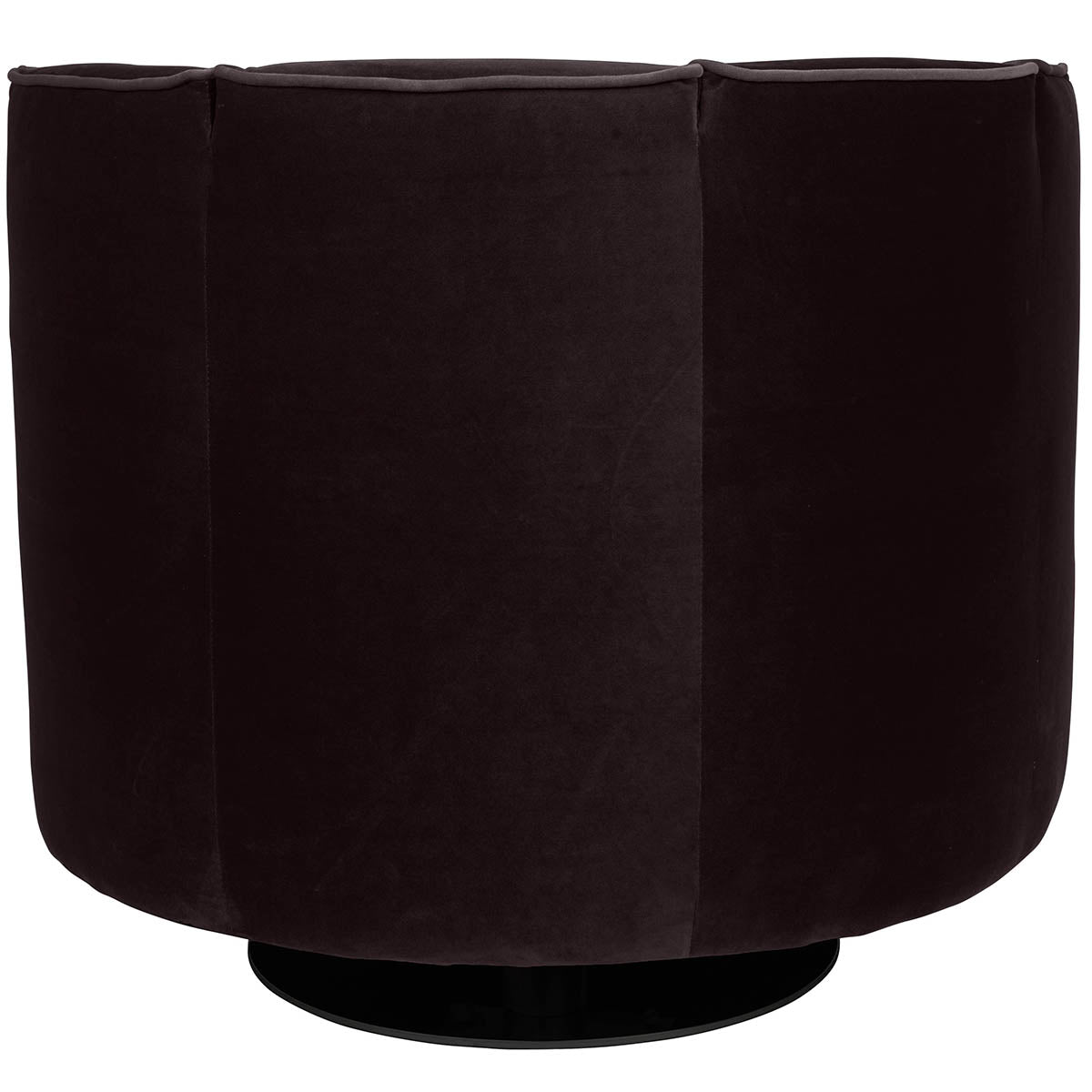 Flower Velvet Swivel Lounge Chair