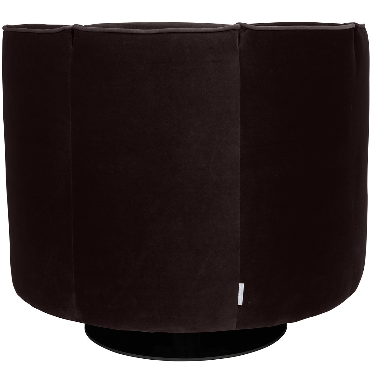 Flower Velvet Swivel Lounge Chair