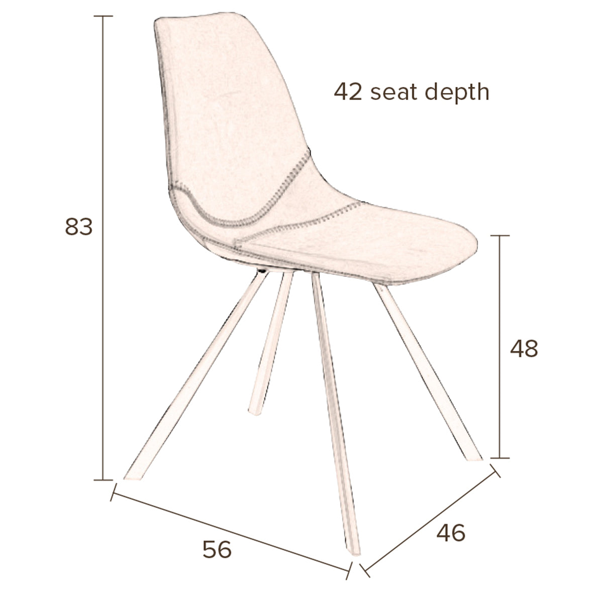 Franky Velvet Chair
