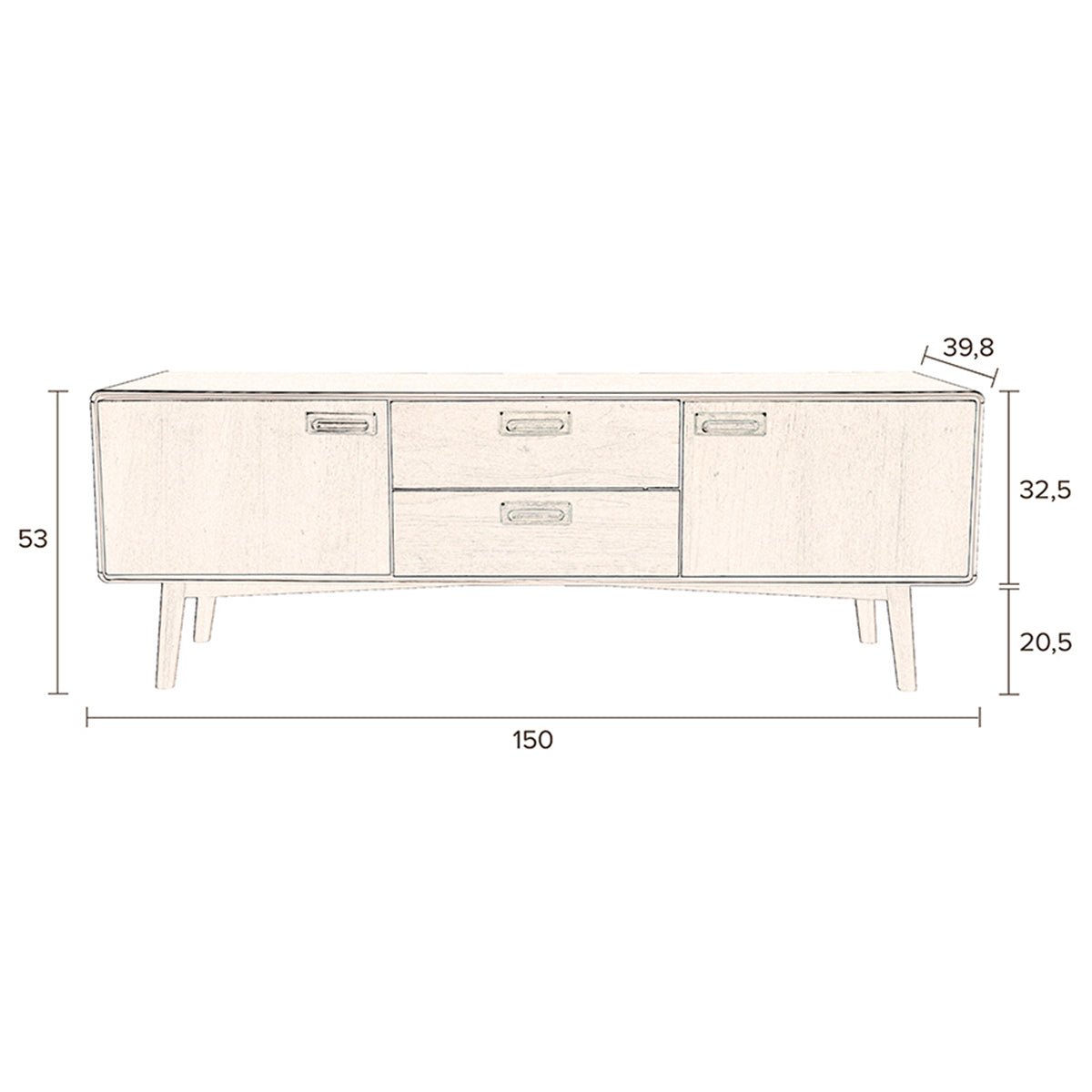 Juju Low Sideboard