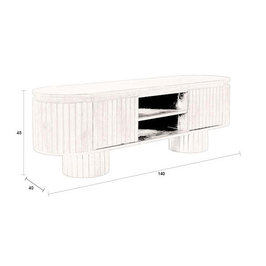 Kenji Brown Sideboard