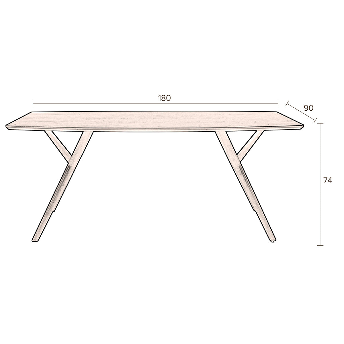 Malaya Dining Table