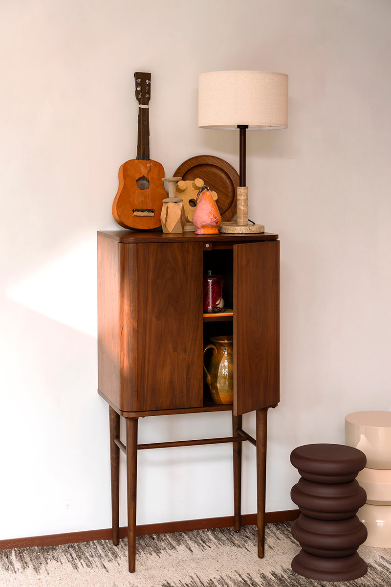 Morrison Walnut Cabinet - WOO .Design