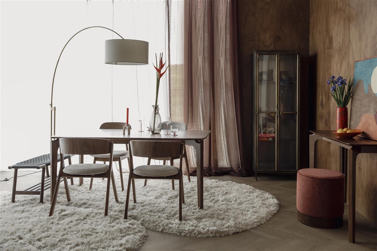 Savone Walnut Dining Table