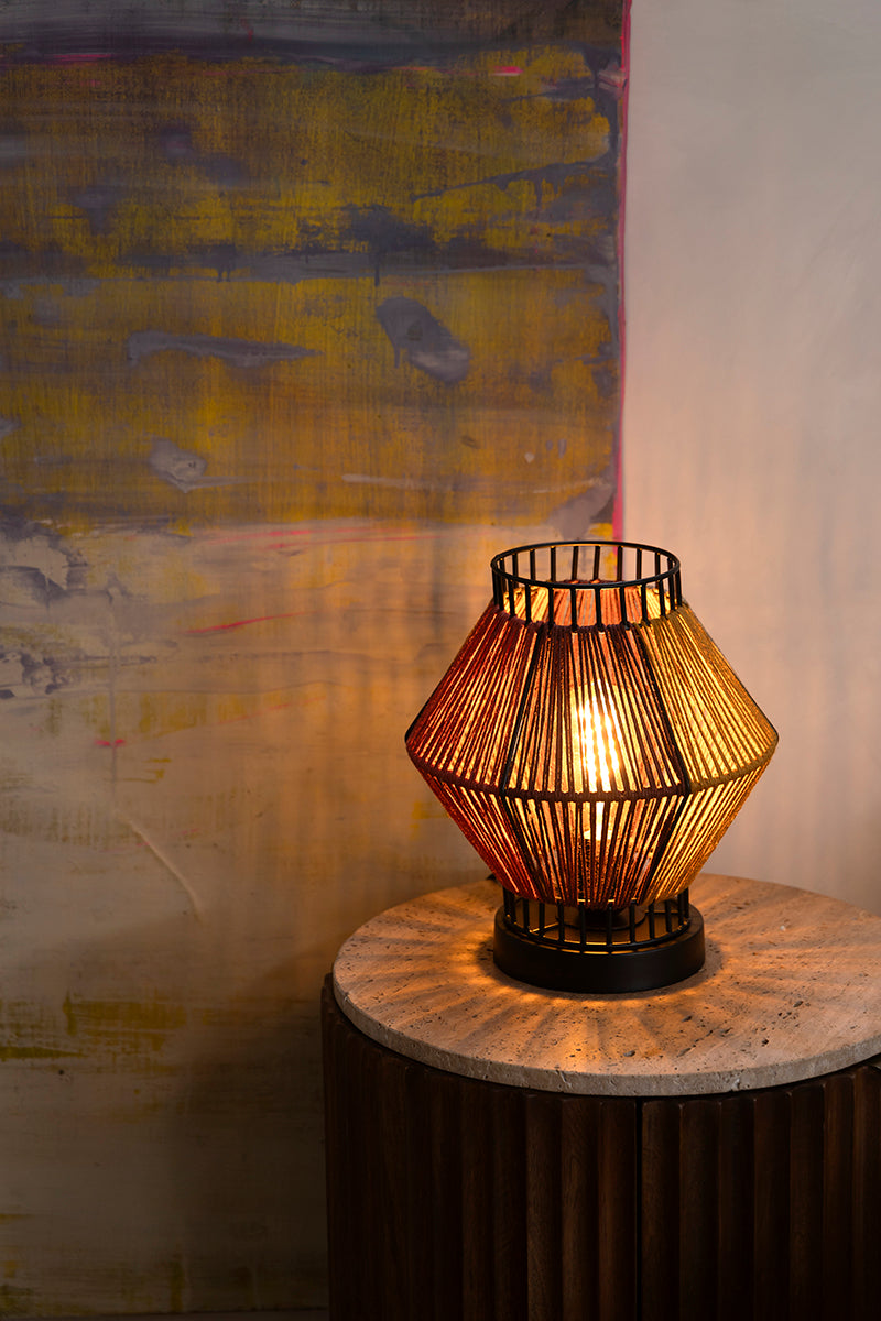 Surya Rope Table Lamp - WOO .Design