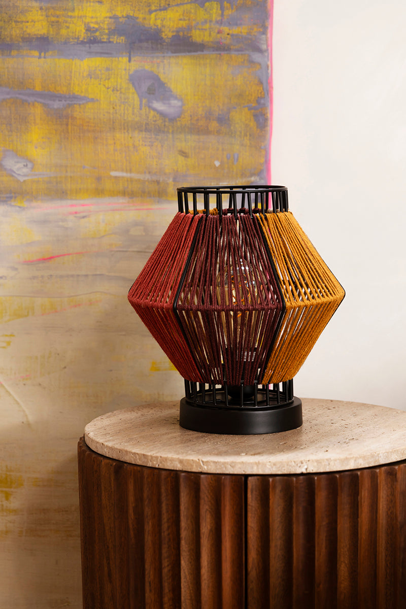 Surya Rope Table Lamp - WOO .Design