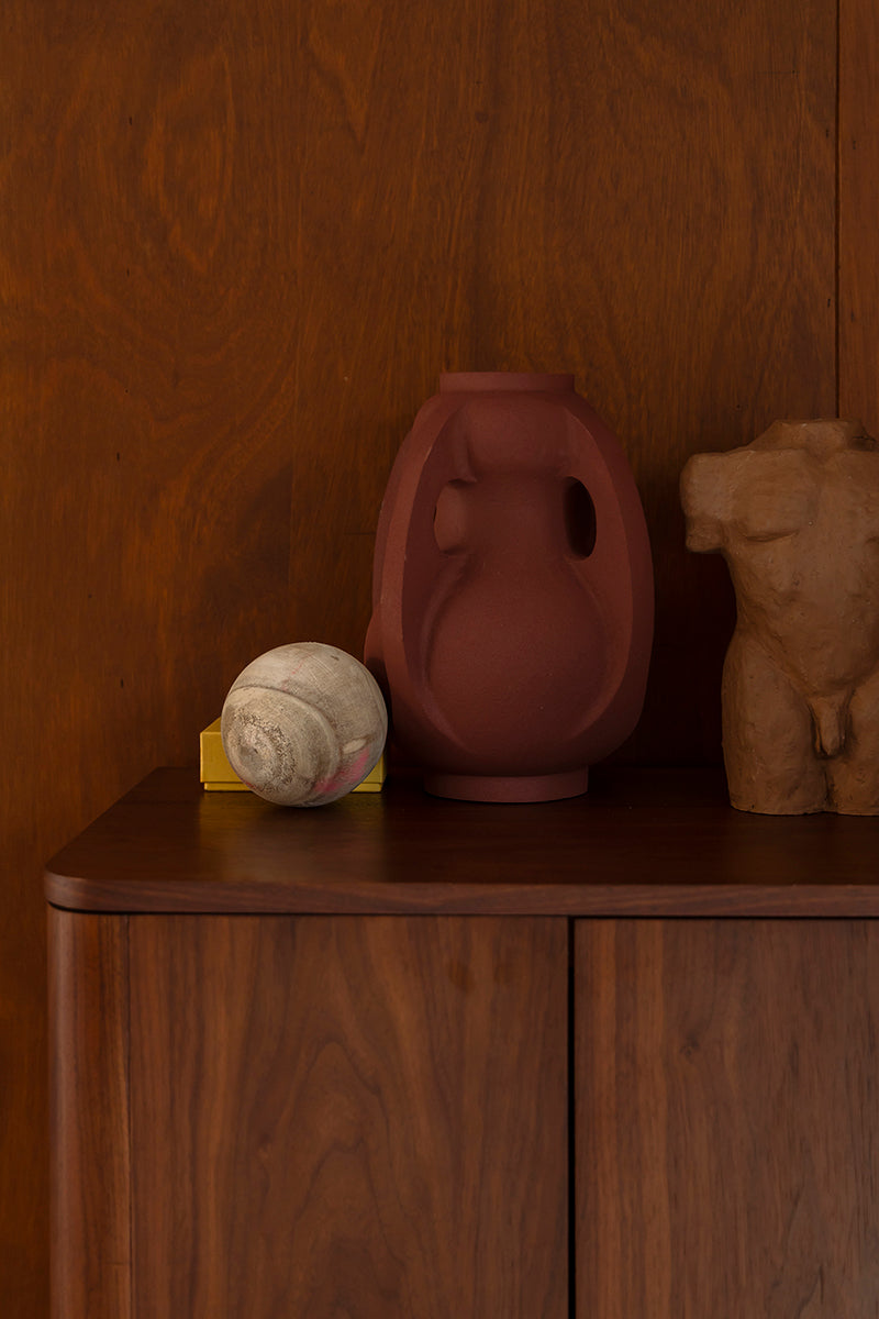 Thiago Terra Low Vase - WOO .Design
