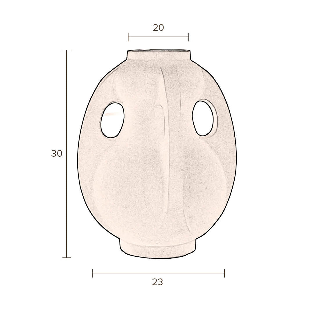 Thiago Terra Low Vase - WOO .Design
