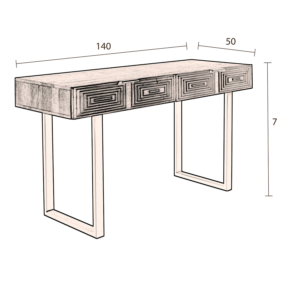 Volan Console Table