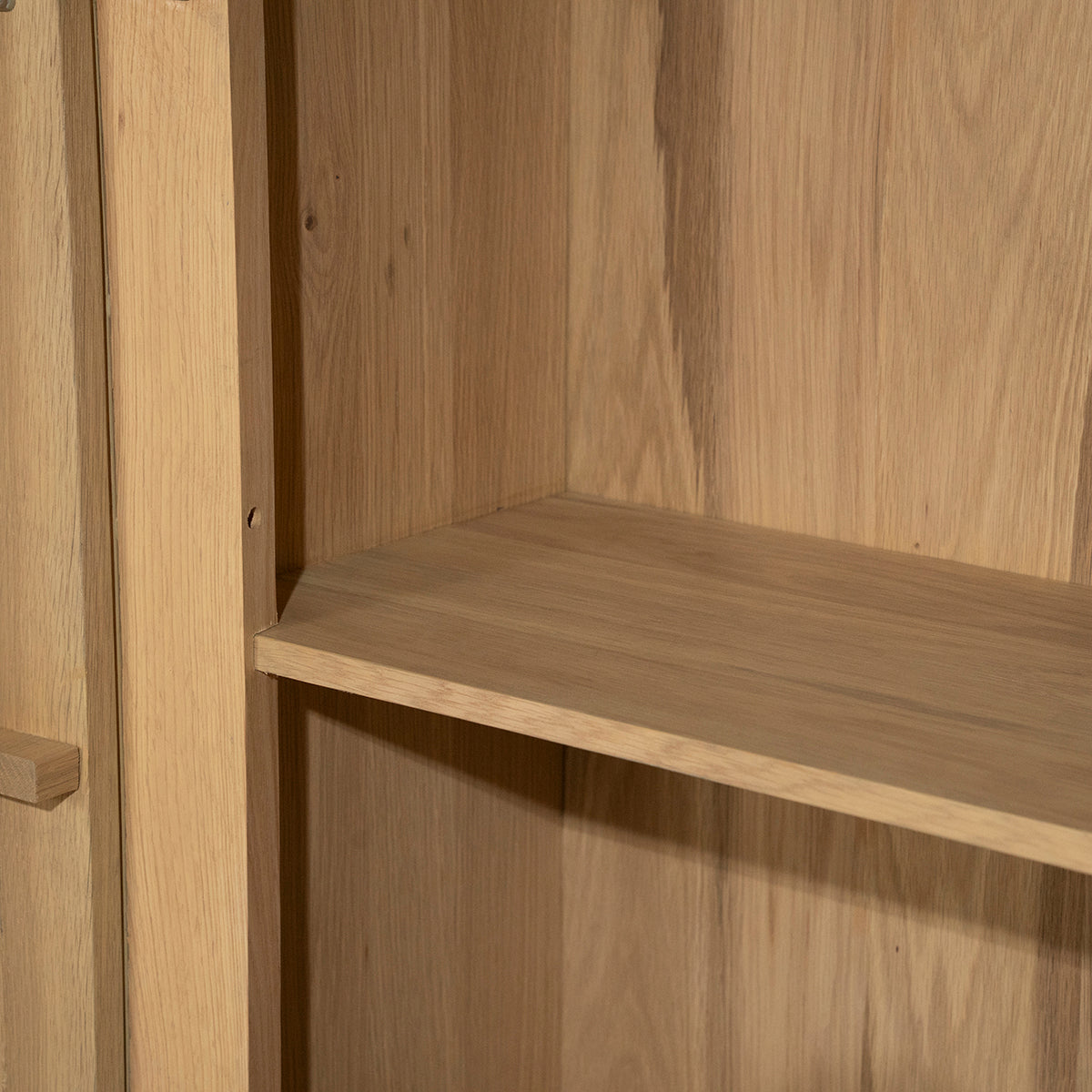 Josh Oak Wood Cabinet