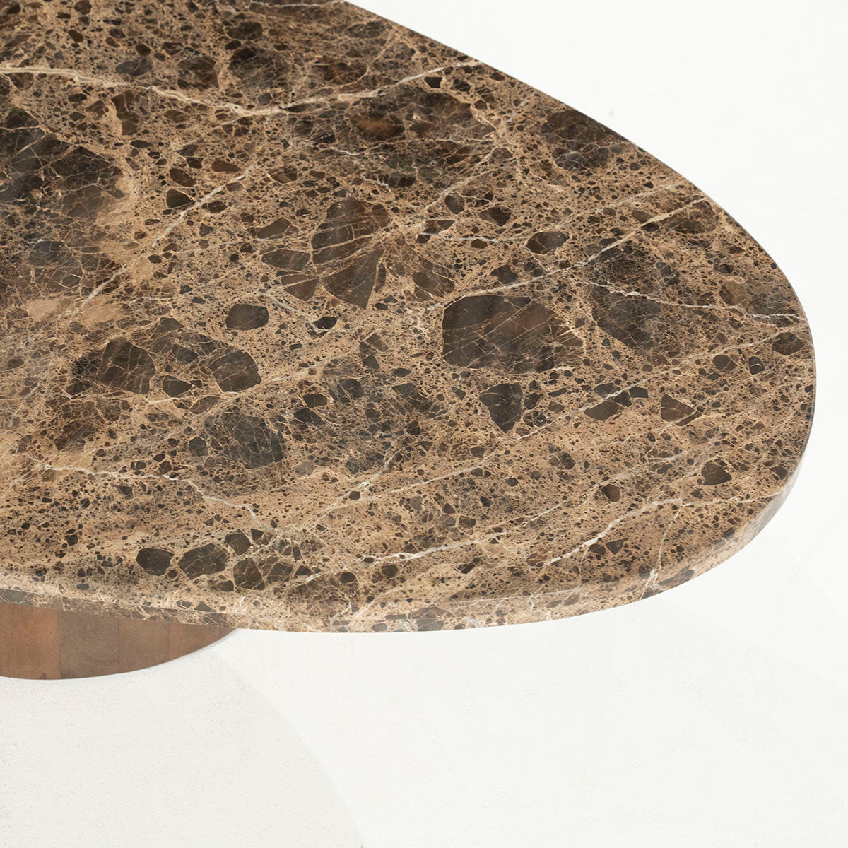 Bradley Mango Wood/Marble Coffee Table