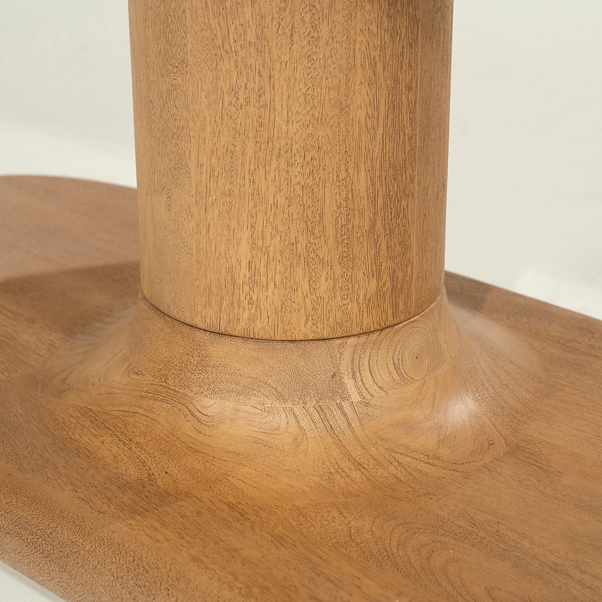 Coco Mango Wood Oval Dining Table
