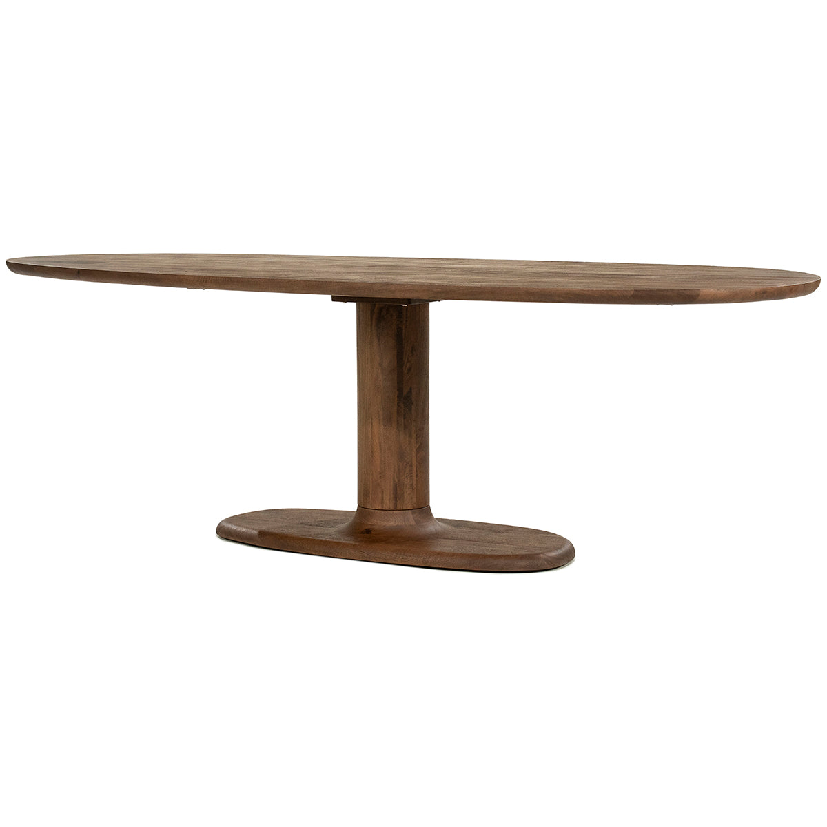 Coco Mango Wood Oval Dining Table