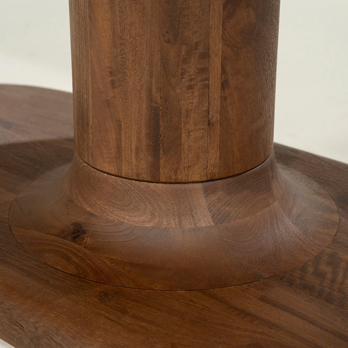 Coco Mango Wood Oval Dining Table