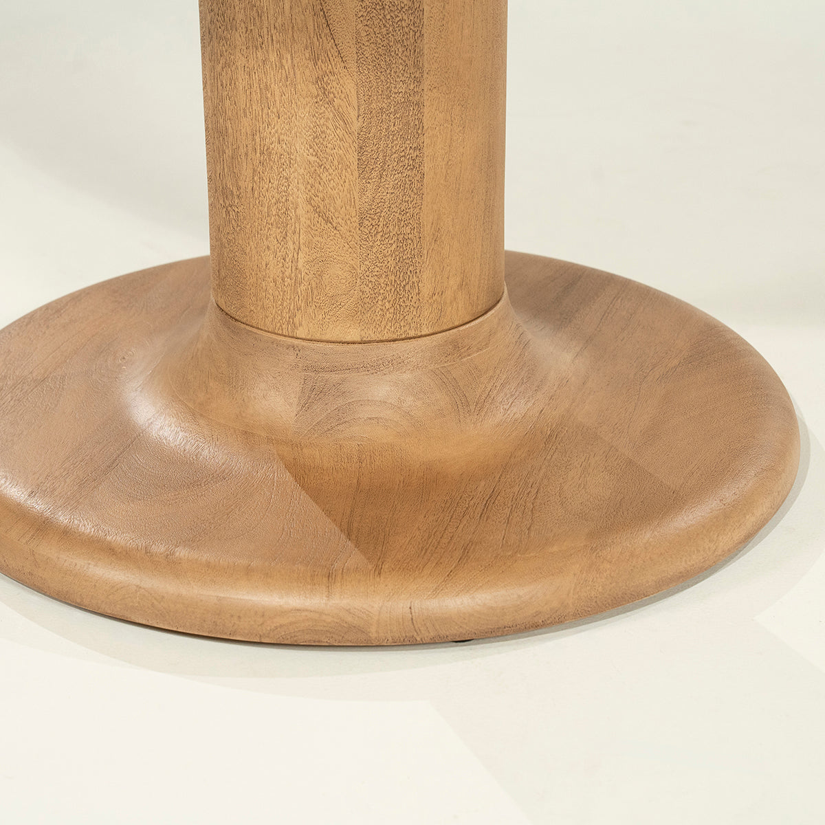Coco Mango Wood Round Dining Table