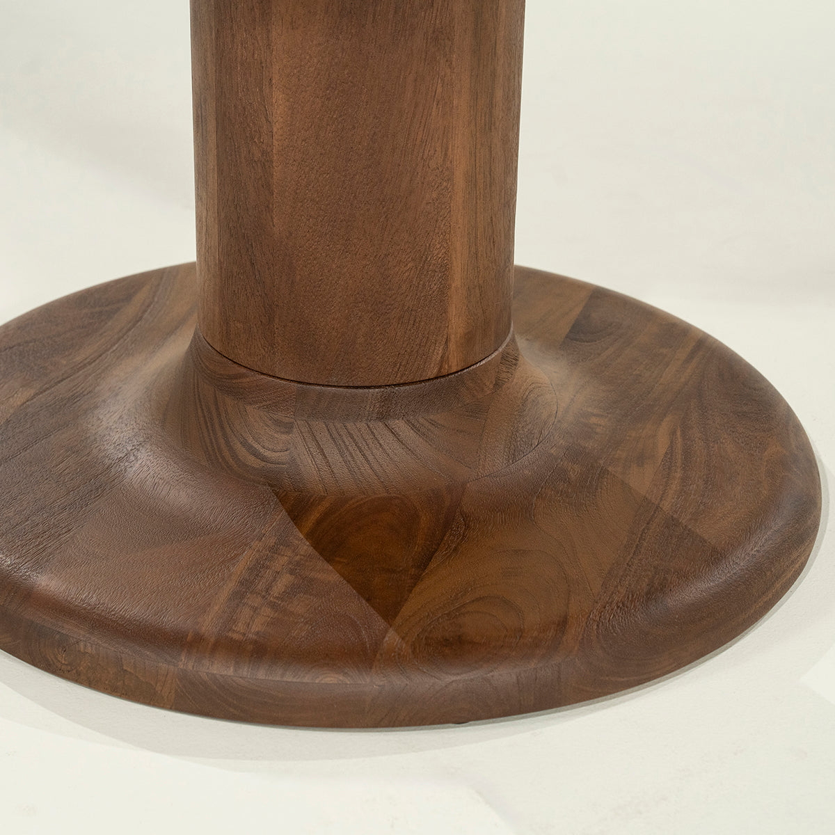 Coco Mango Wood Round Dining Table