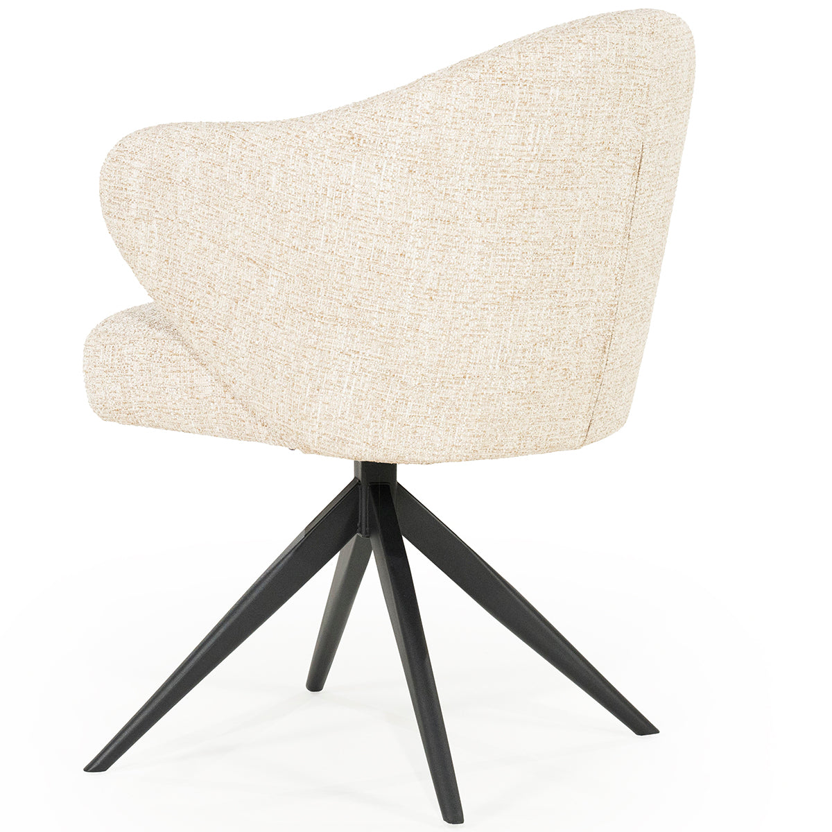 Connor Donna Swivel Chair with Metal Legs