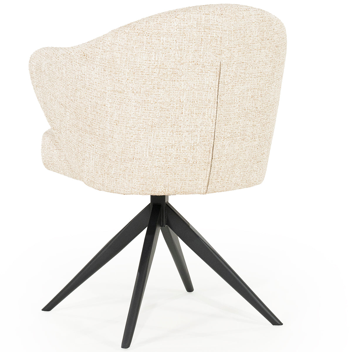 Connor Donna Swivel Chair with Metal Legs