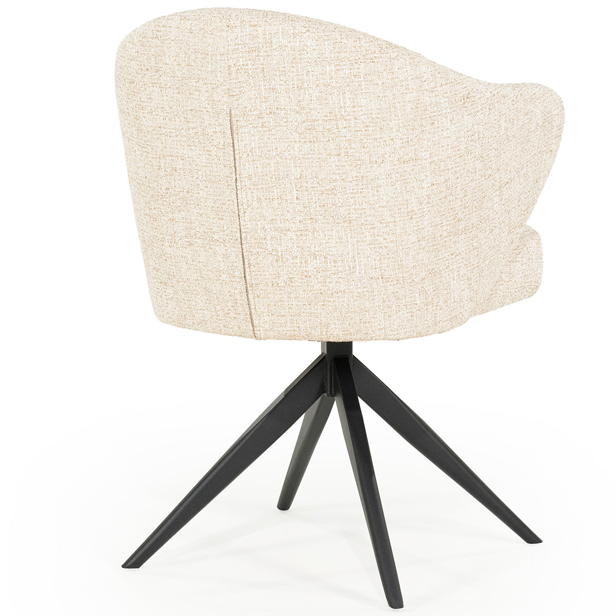 Connor Donna Swivel Chair with Metal Legs