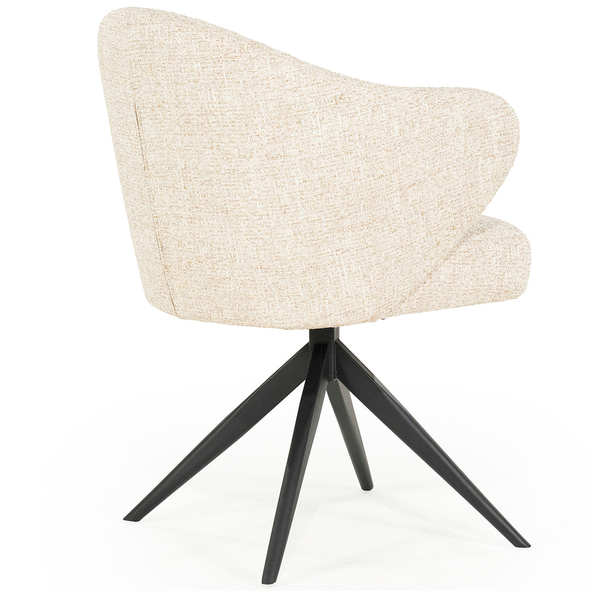 Connor Donna Swivel Chair with Metal Legs