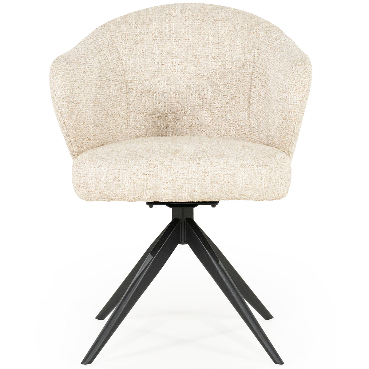 Connor Donna Swivel Chair with Metal Legs