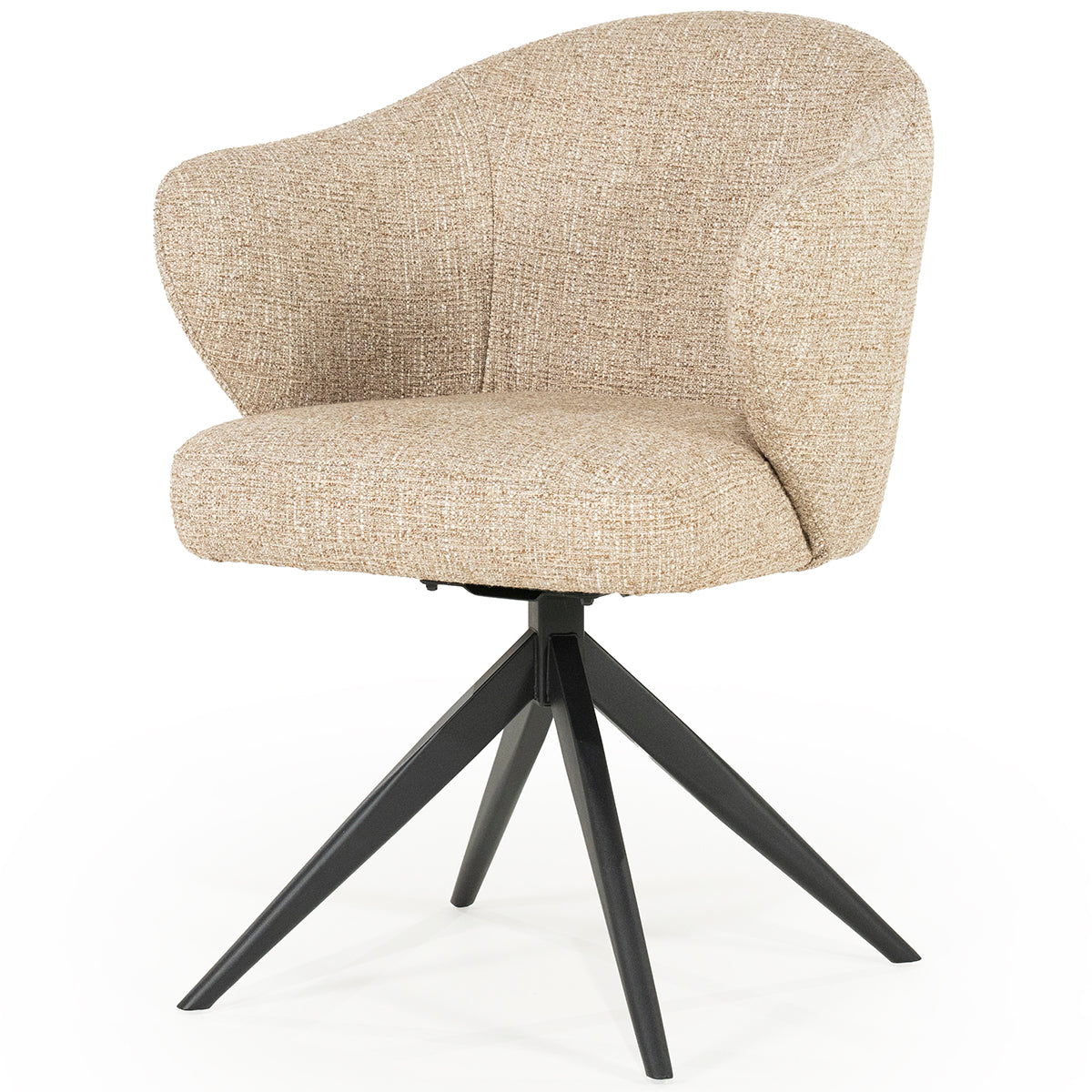 Connor Donna Swivel Chair with Metal Legs
