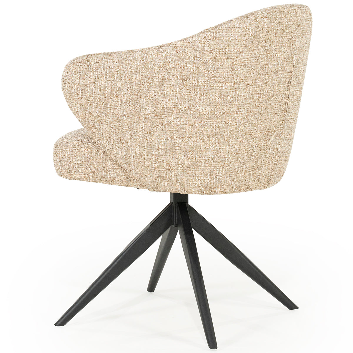 Connor Donna Swivel Chair with Metal Legs