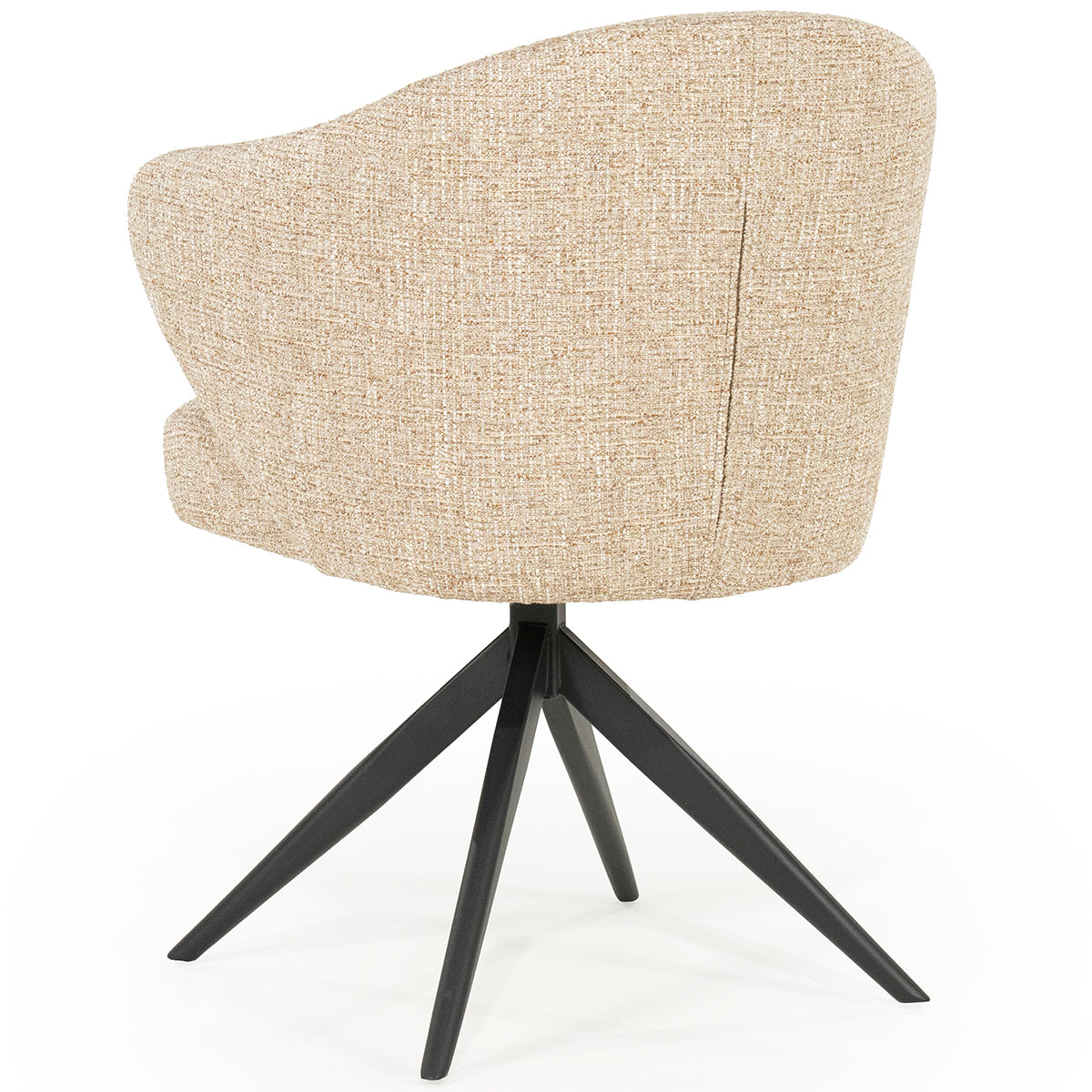 Connor Donna Swivel Chair with Metal Legs