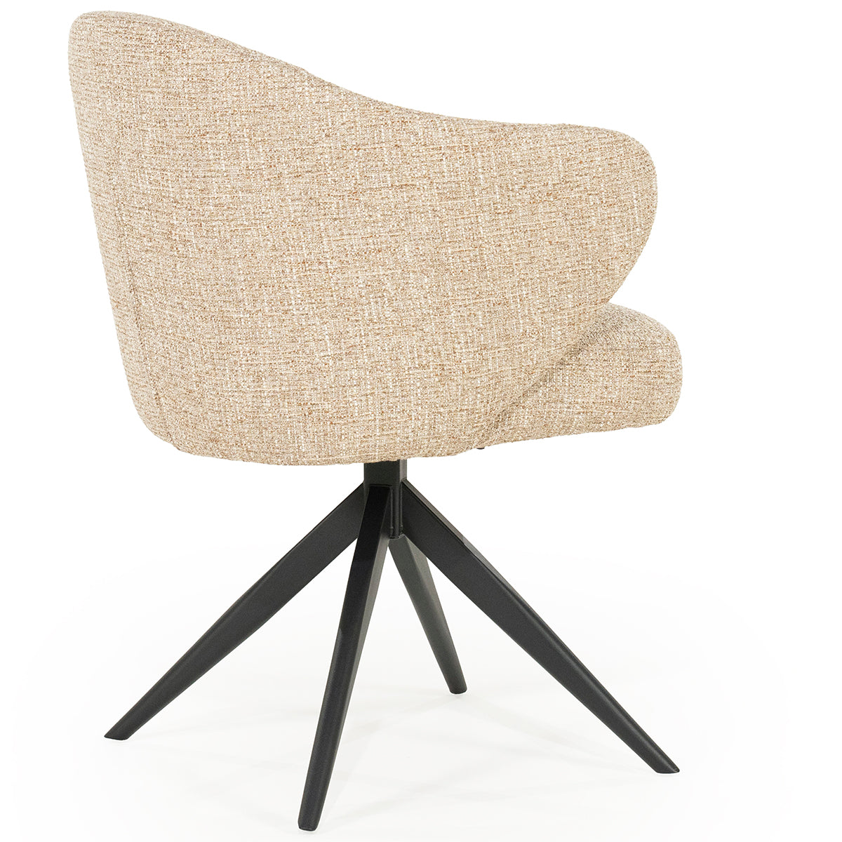 Connor Donna Swivel Chair with Metal Legs