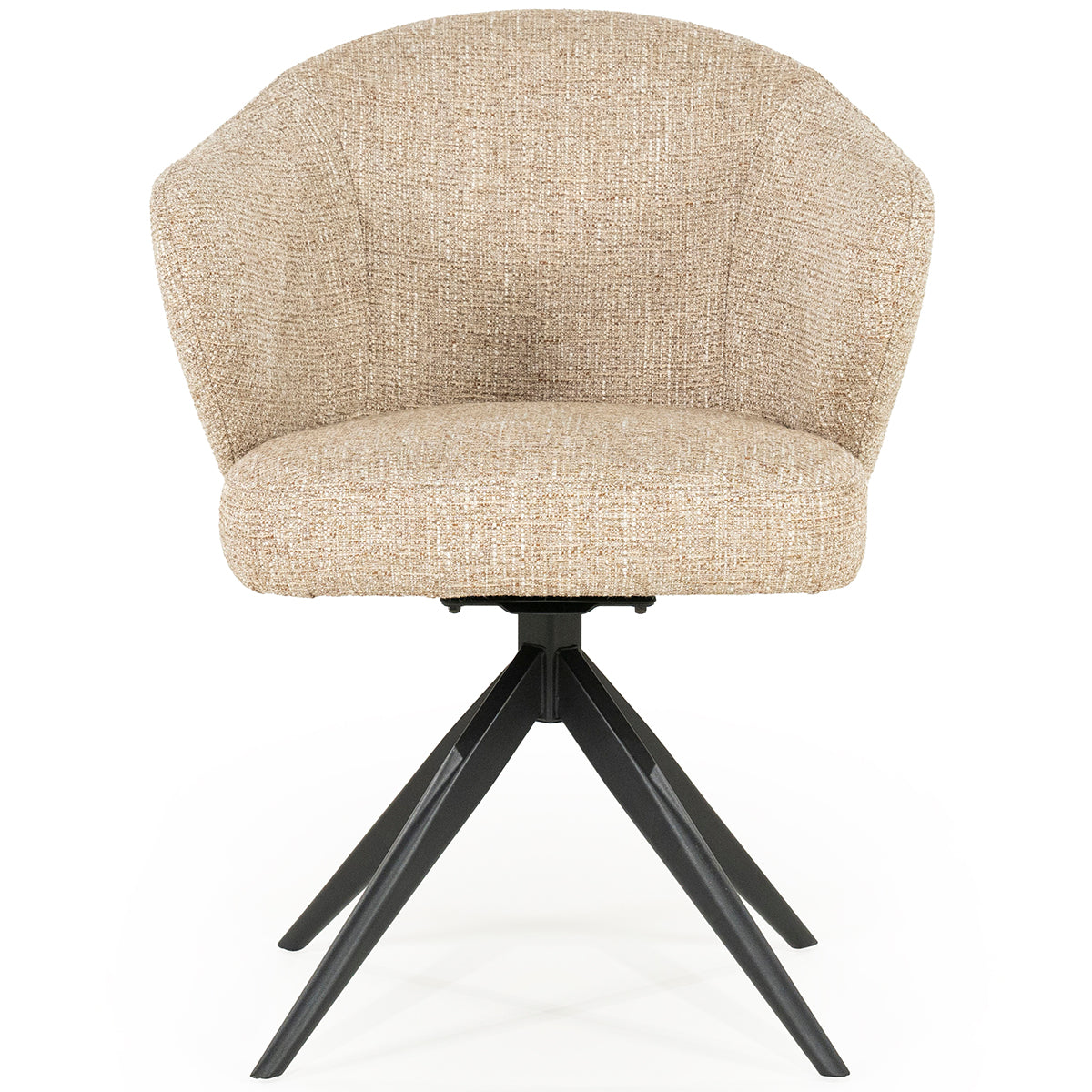 Connor Donna Swivel Chair with Metal Legs