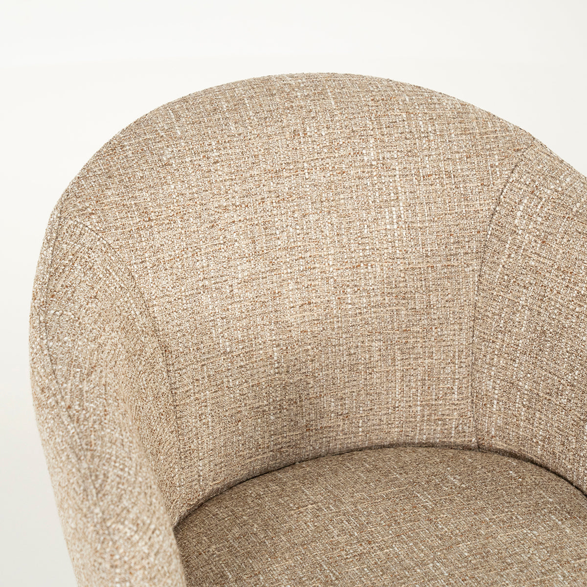 Connor Donna Swivel Chair with Metal Legs
