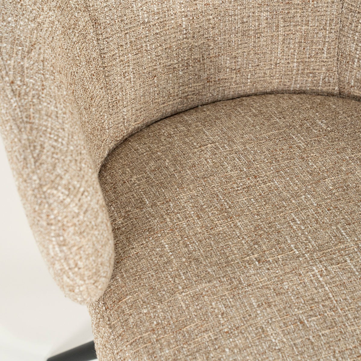 Connor Donna Swivel Chair with Metal Legs