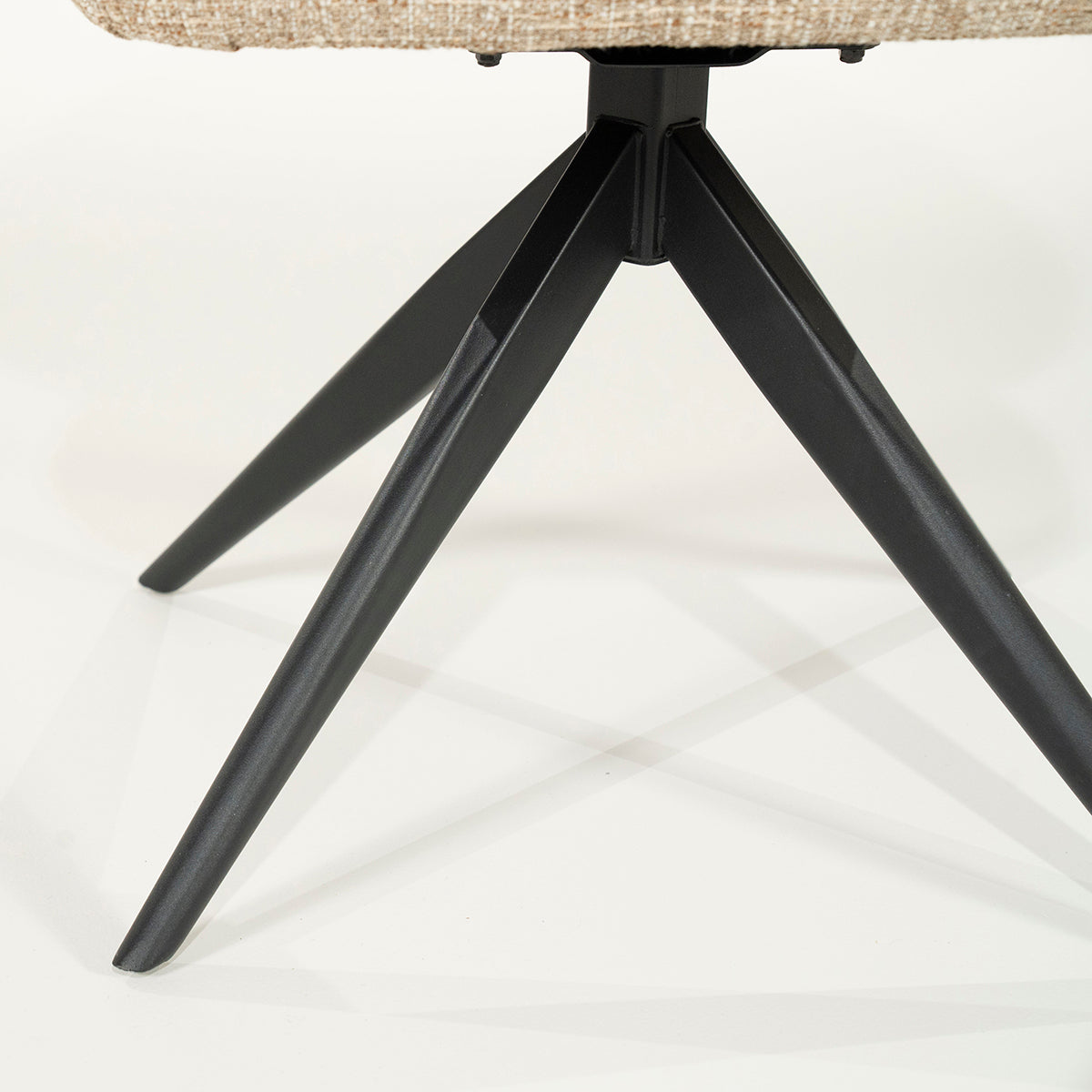Connor Donna Swivel Chair with Metal Legs