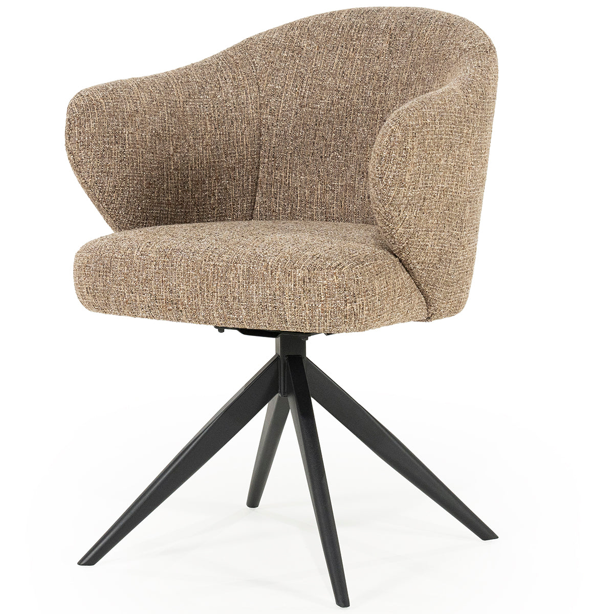 Connor Donna Swivel Chair with Metal Legs