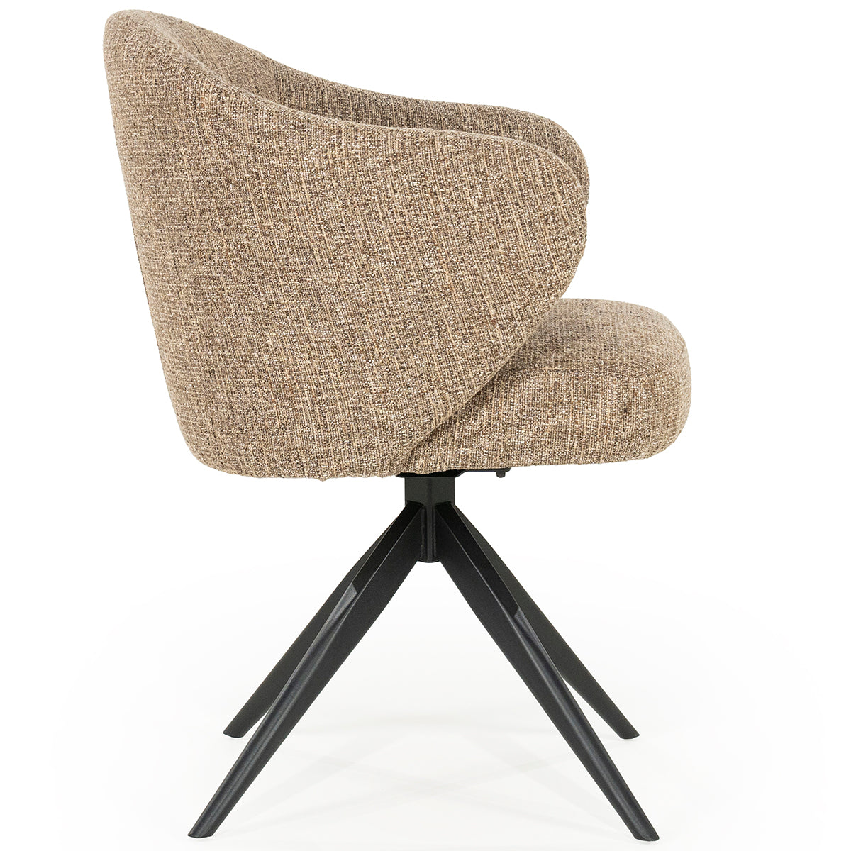 Connor Donna Swivel Chair with Metal Legs