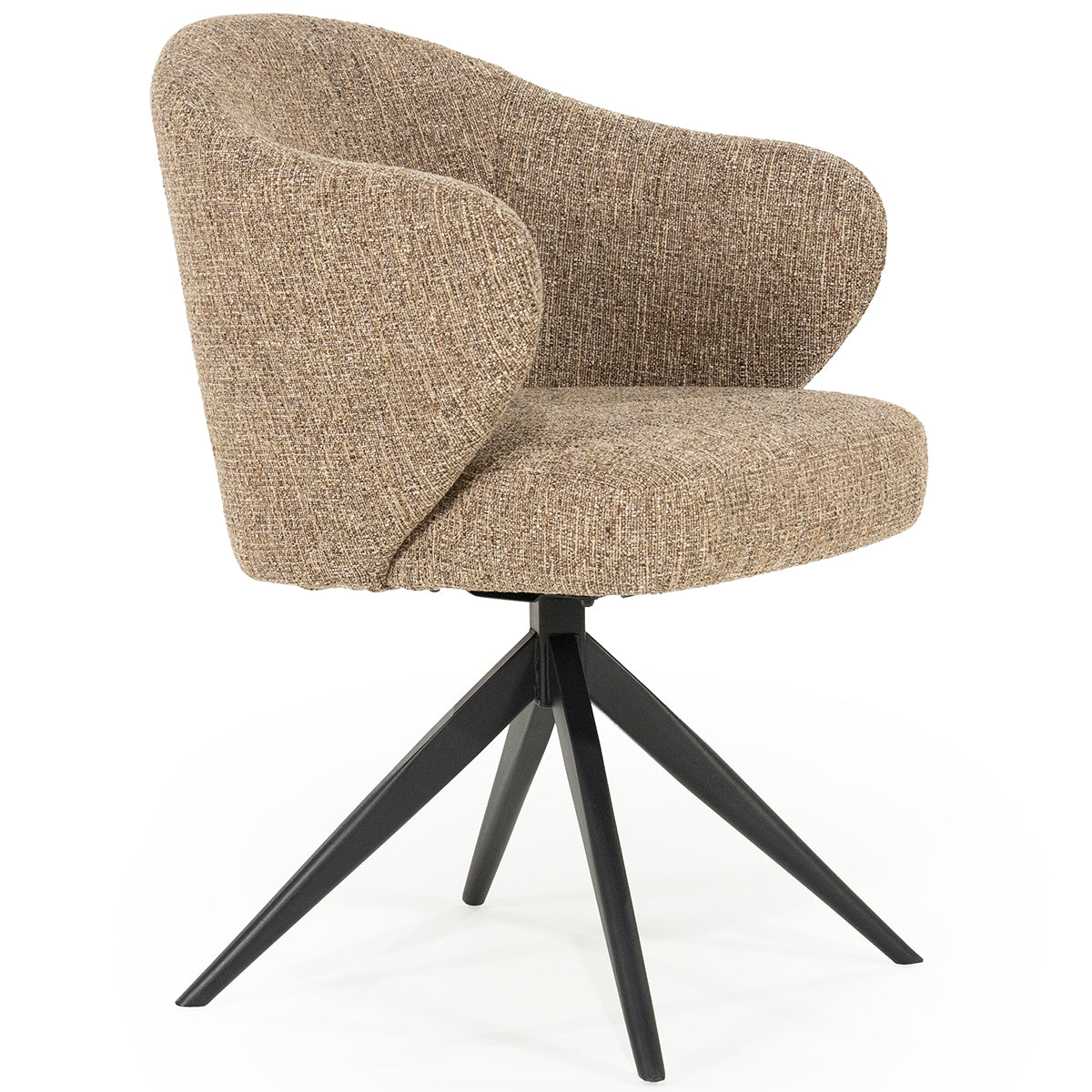 Connor Donna Swivel Chair with Metal Legs