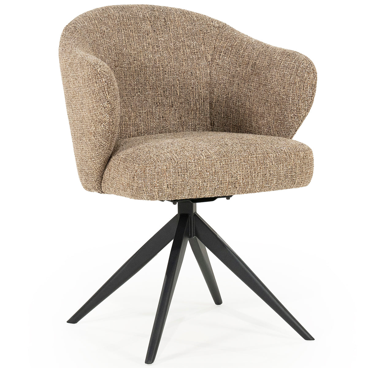 Connor Donna Swivel Chair with Metal Legs