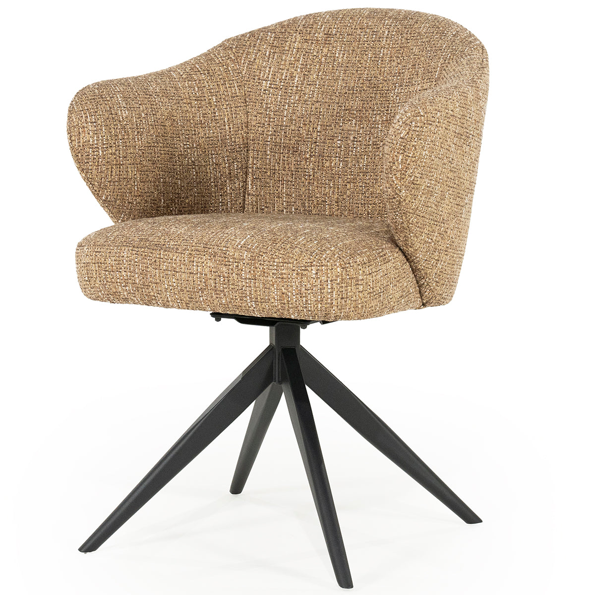 Connor Donna Swivel Chair with Metal Legs