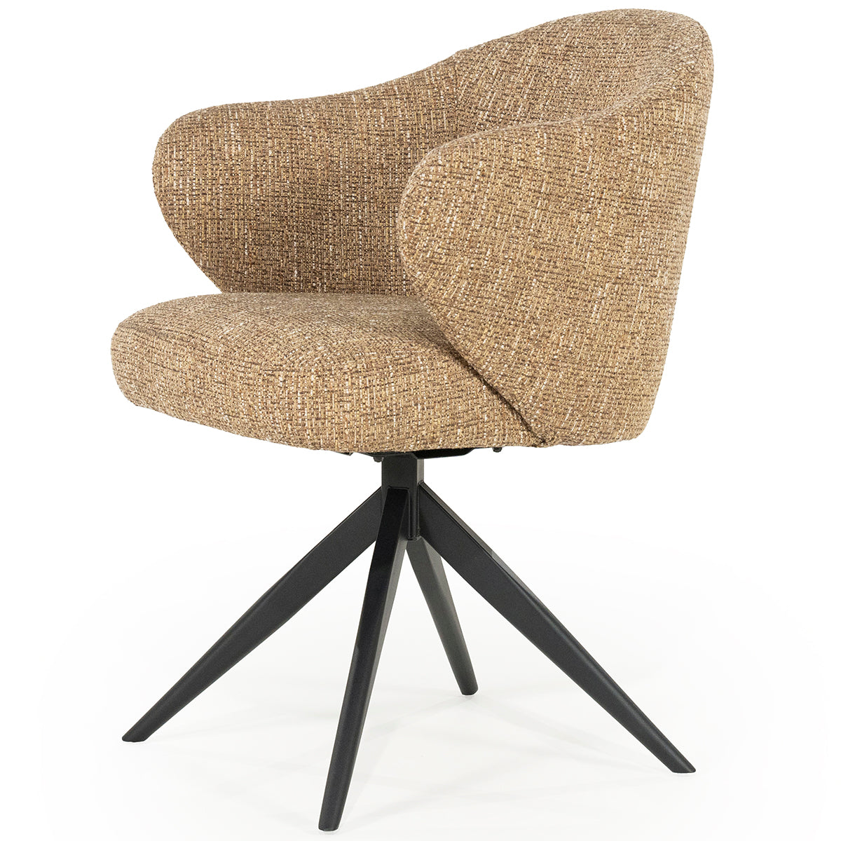 Connor Donna Swivel Chair with Metal Legs