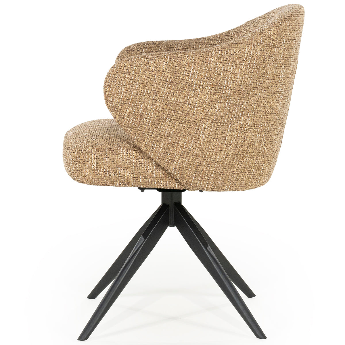 Connor Donna Swivel Chair with Metal Legs