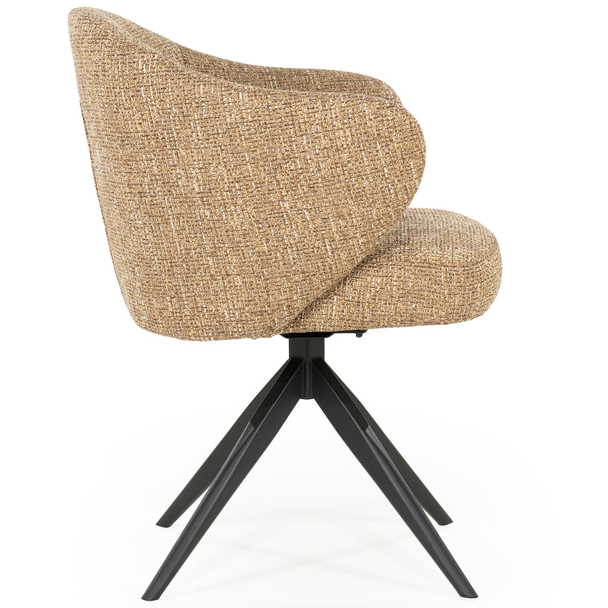 Connor Donna Swivel Chair with Metal Legs