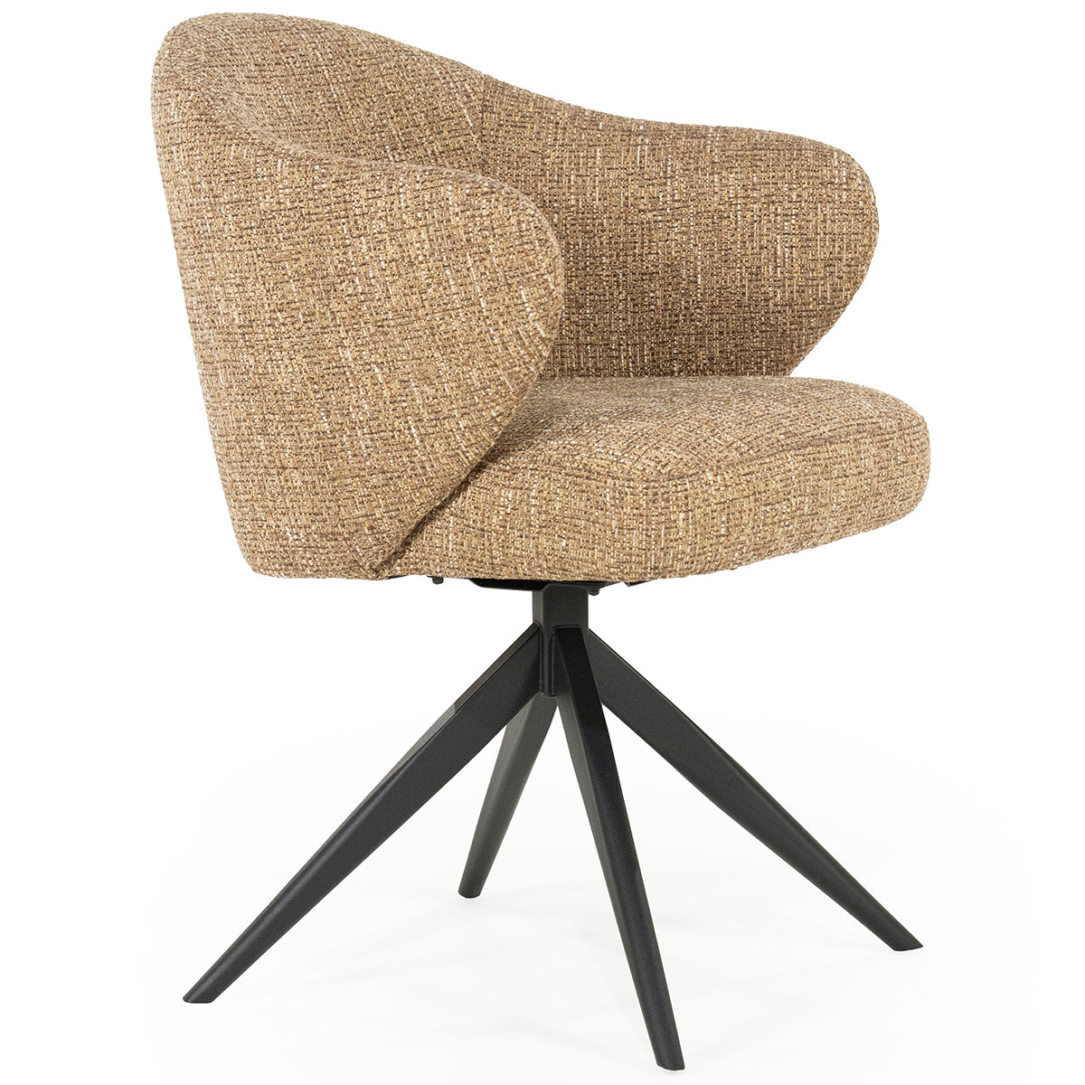 Connor Donna Swivel Chair with Metal Legs