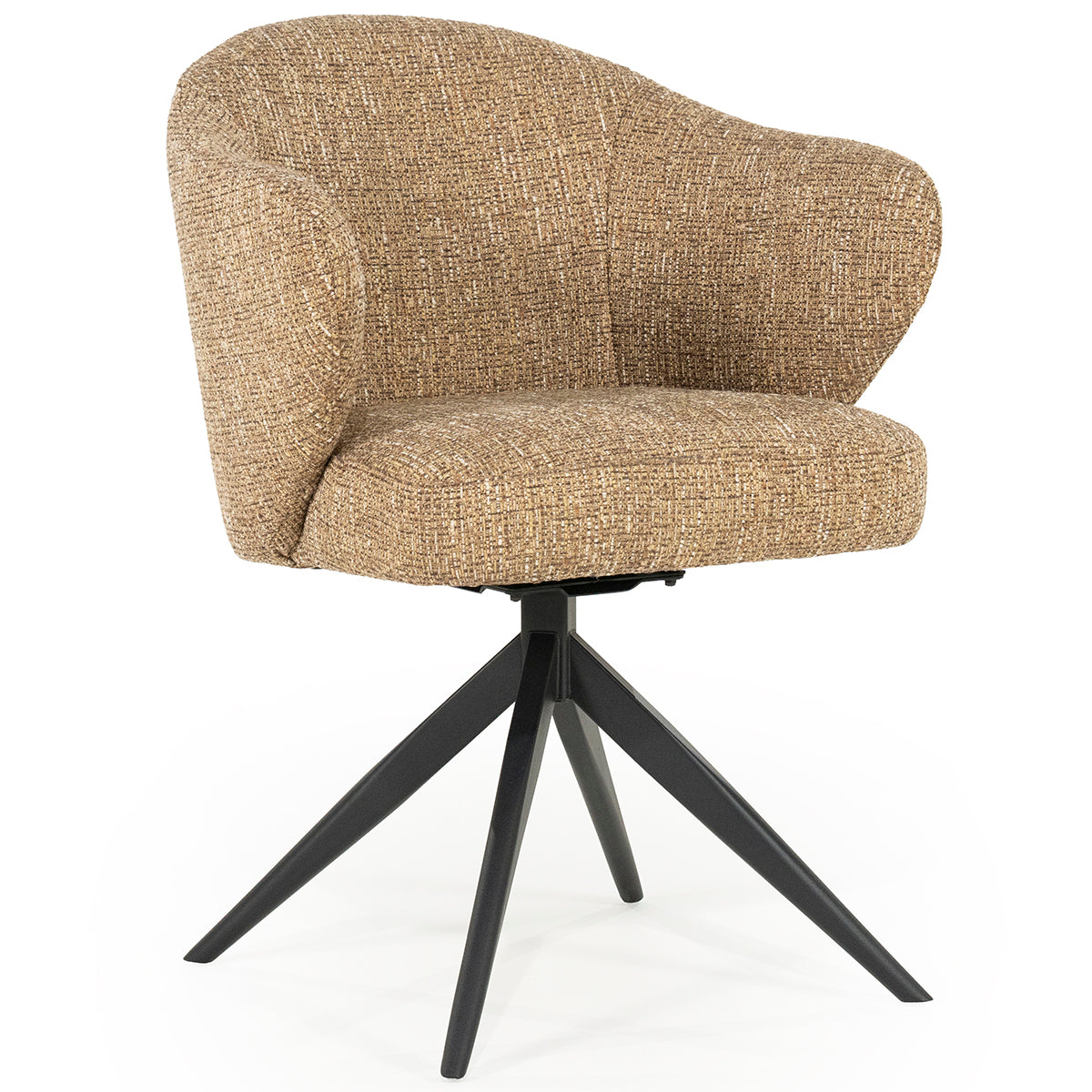 Connor Donna Swivel Chair with Metal Legs
