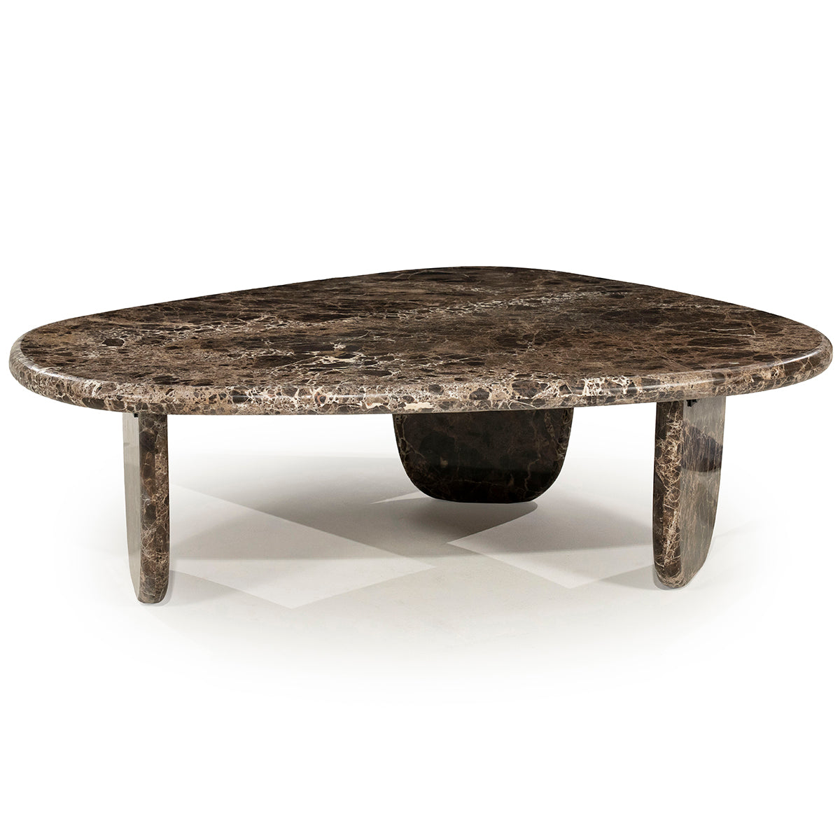 Devin Emperador Marble Coffee Table