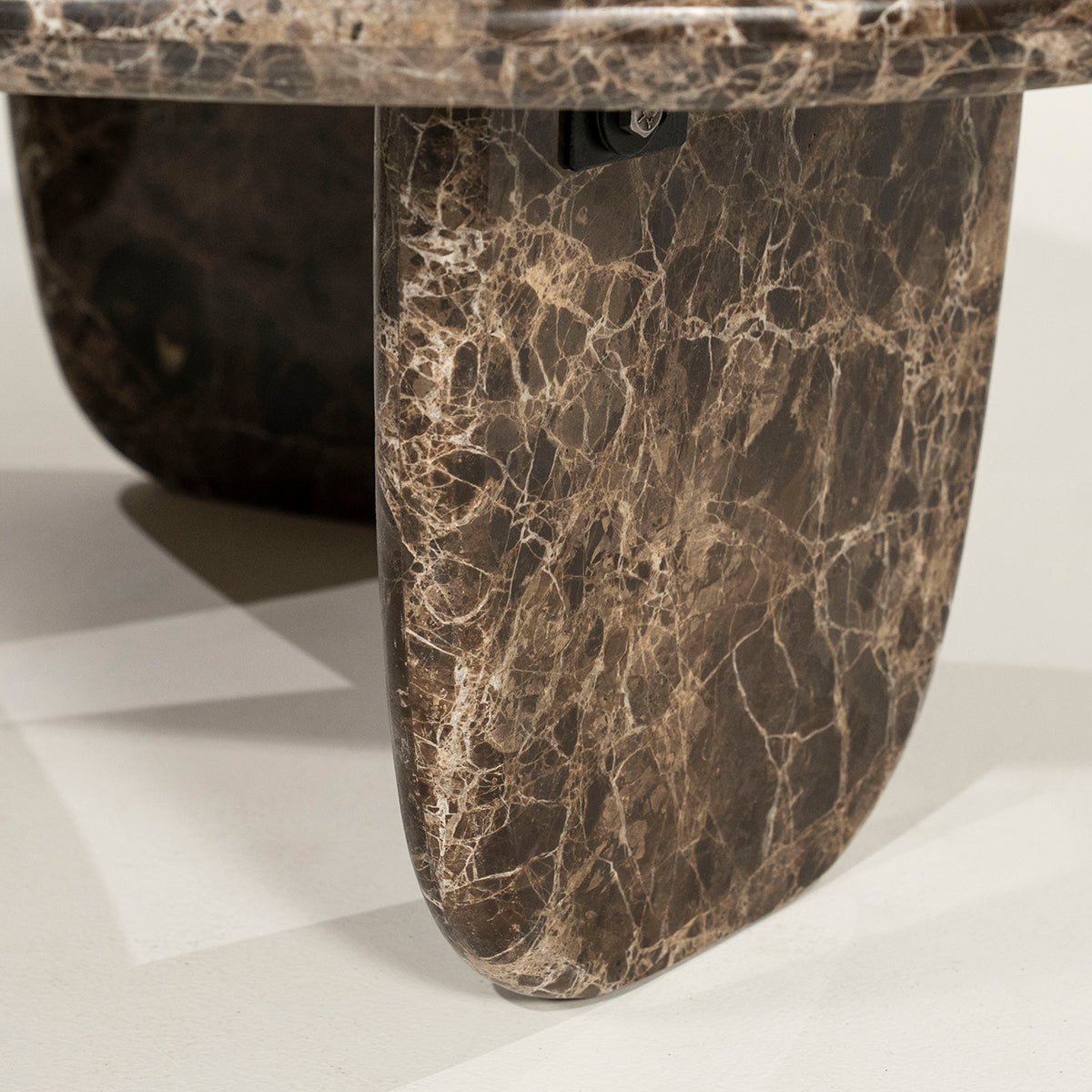 Devin Emperador Marble Coffee Table