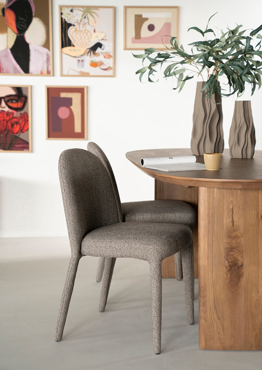 Dex Oak Wood Dining Table